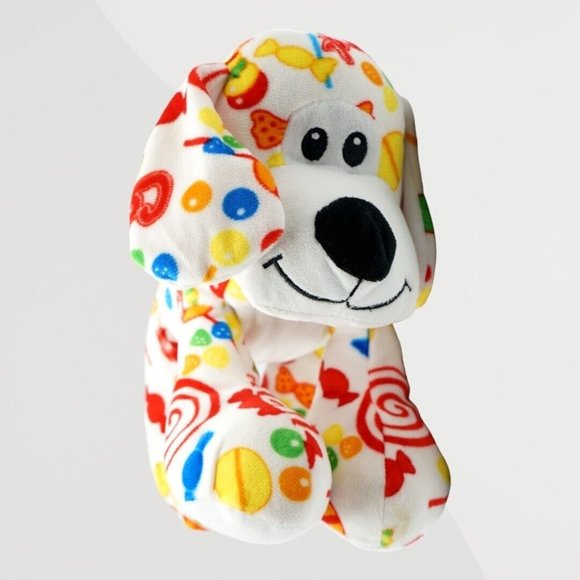 10" Candy Print Dog With Cherry On Top Logo And Carnival Logos‎ - Picture 1 of 8